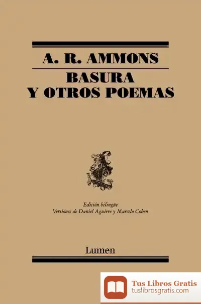 Descargar Basura Y Otros Poemas