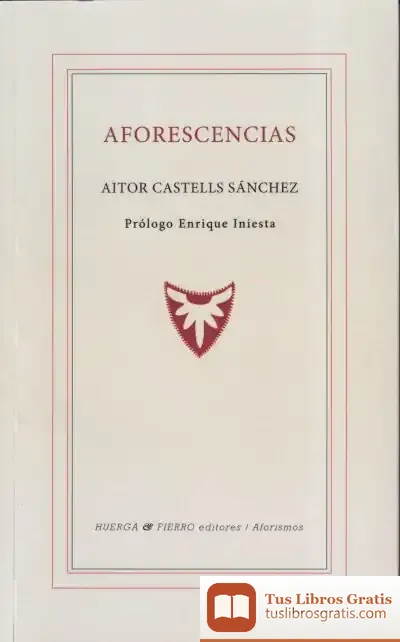 Descargar Aforescencias de Aitor Castells Sánchez