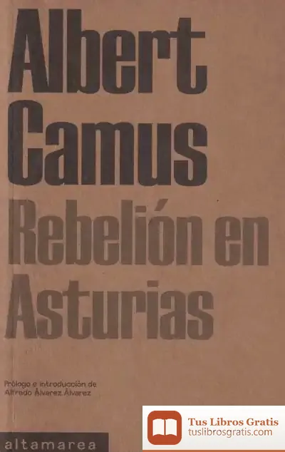Descargar Rebelión En Asturias de Albert Camus