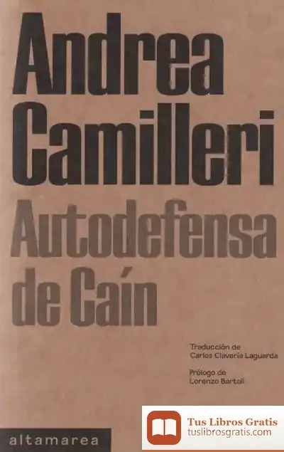 Descargar Autodefensa De Caín de Andrea Camilleri