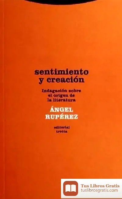 Descargar Sentimiento Y Creación de Ángel Rupérez