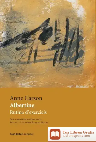 Descargar Albertine de Anne Carson