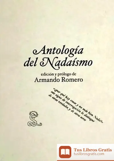 Descargar Antología Del Nadaísmo de Luis Alonso Schökel