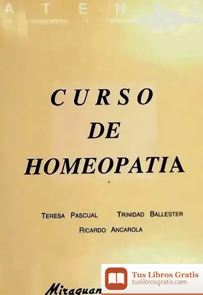 Descargar Curso De Homeopatía de Ha Jin