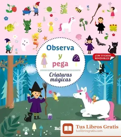 Descargar Observa Y Pega - Criaturas Mágicas