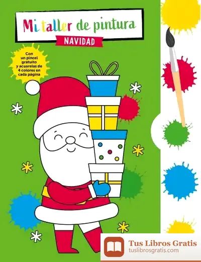 Descargar Pincel Y Acuarelas - Navidad