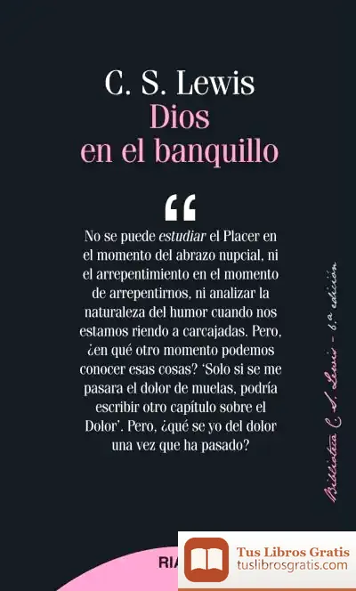 Descargar Dios En El Banquillo