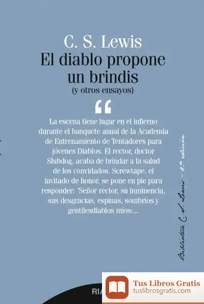 Descargar El Diablo Propone Un Brindis