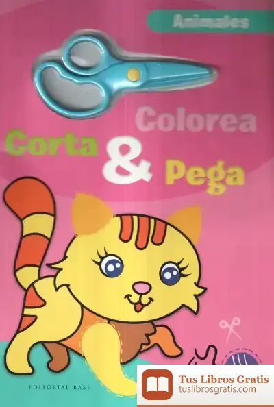 Descargar Colorea, Corta Y Pega. Animales de Caramel