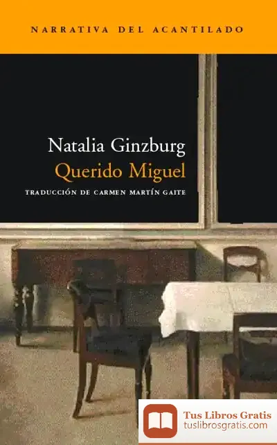 Descargar Querido Miguel de Carmen Martín Gaite