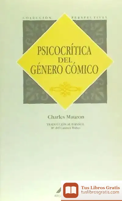 Descargar Psicocrítica Del Género Cómico