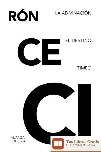 Descargar La Adivinación. El Destino. Timeo de Cicerón