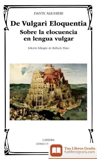 Descargar De Vulgari Eloquentia de Dante Alighieri