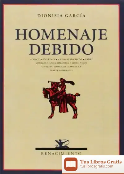 Descargar Homenaje Debido de Dionisia García