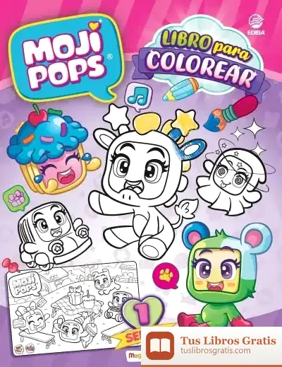 Descargar Libro Para Colorear Moji Pops Series 1 - España