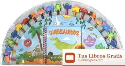 Descargar Lápices Y Gomas. Dinosaurios Para Colorear