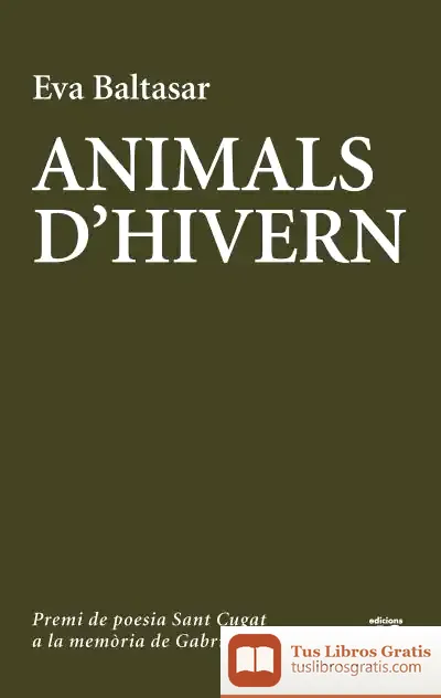 Descargar Animals D'Hivern de Eva Baltasar