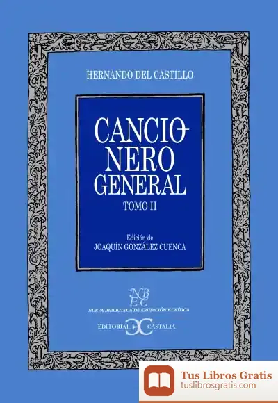 Descargar Cancionero General. Tomo Ii