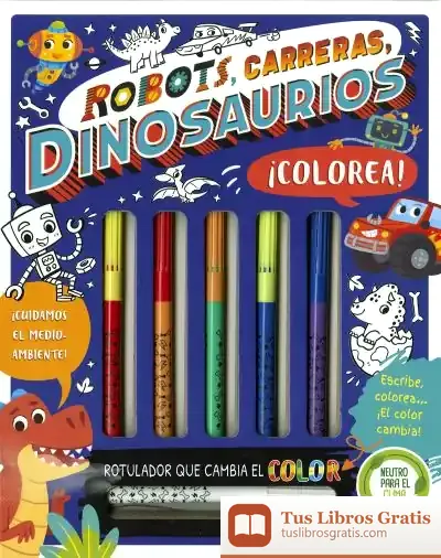 Descargar Colormanía. Robots, Carreras, Dinosaurios