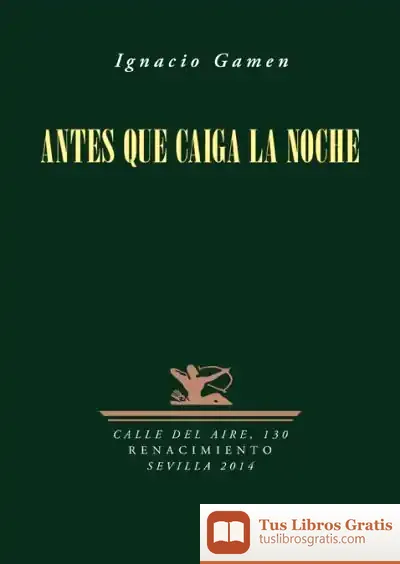 Descargar Antes Que Caiga La Noche de Ignacio Gamen