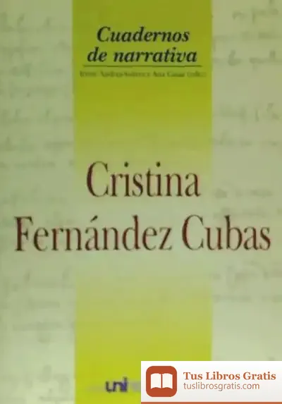 Descargar Cristina Fernández Cubas de Irene Andrés-suárez