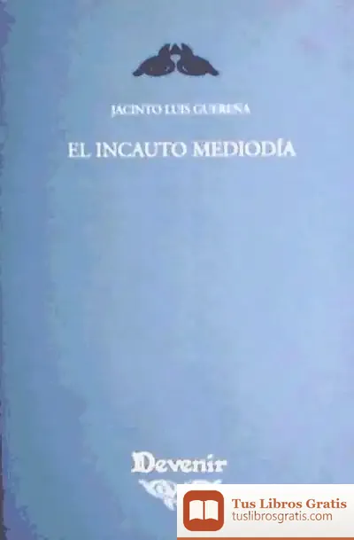 Descargar Incauto Mediodia, El             117 de Jon Sobrino