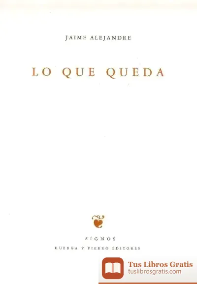 Descargar Lo Que Queda