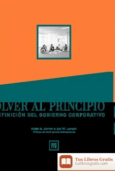 Descargar Volver Al Principio de Jay William Lorsch