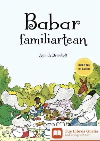 Descargar Babar Familiartean de Jean de Brunhoff