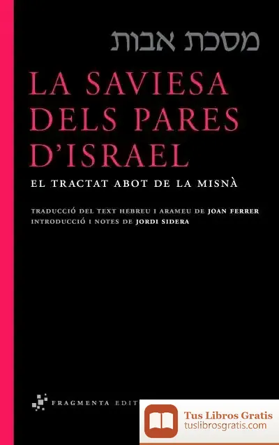 Descargar La Saviesa Dels Pares D'Israel