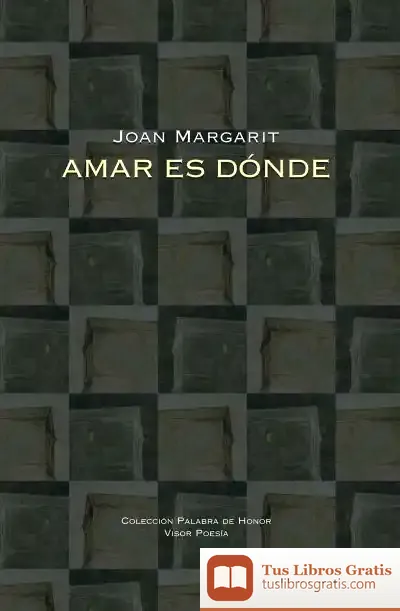 Descargar Amar Es Dónde = Estimar És Un Lloc