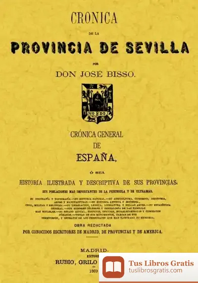 Descargar Crónica De La Provincia De Sevilla