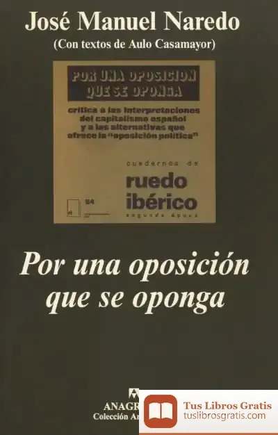 Descargar Por Una Oposición Que Se Oponga