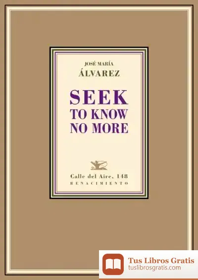Descargar Seek To Know No More