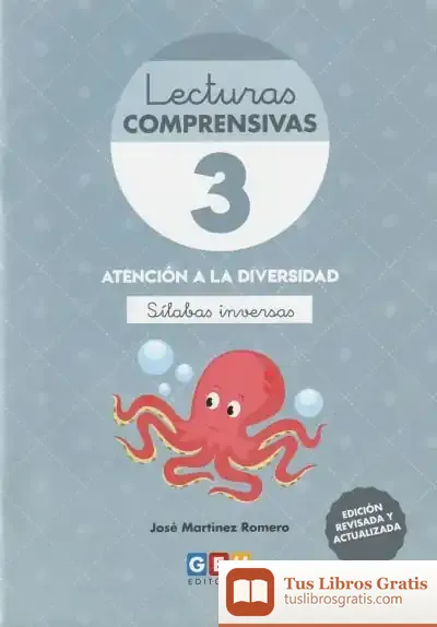 Descargar Lecturas Comprensivas 3 Silabas Inversas 4ºed de José Martínez Romero