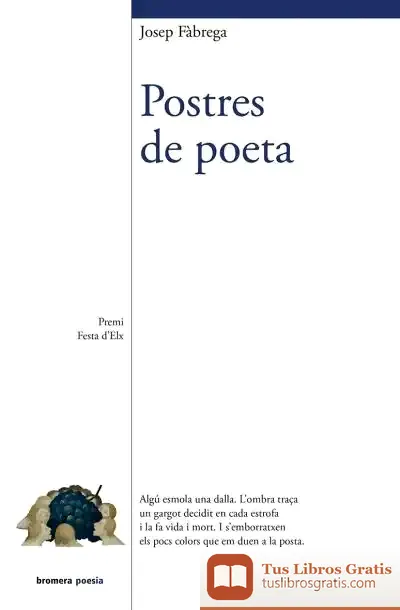 Descargar Postres De Poeta de Josep Fàbrega I Selva