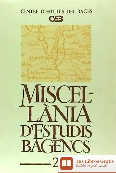 Descargar Miscel Lania D'Estudis Bagencs 2