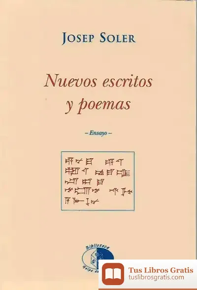 Descargar Nuevos Escritos Y Poemas