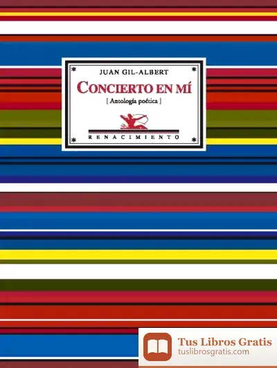 Descargar Concierto En Mí de Juan Gil-albert