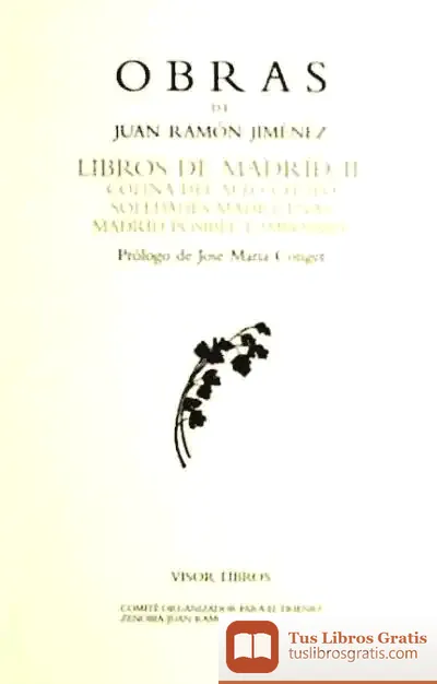 Descargar O.C. Juan Ramon Jimenez Libros De Madrid Ii de Juan Ramón Jiménez