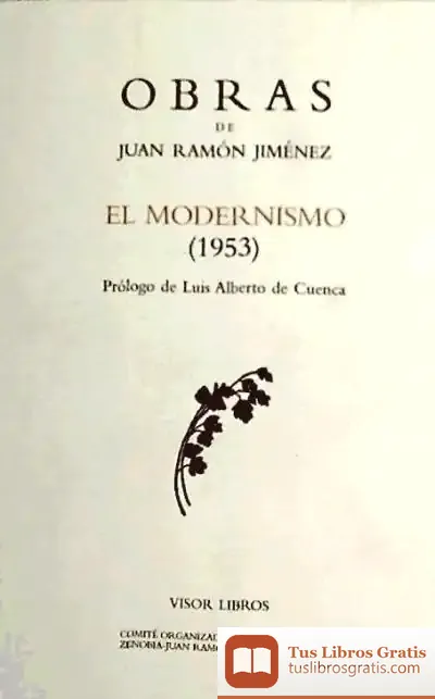 Descargar O.C.Juan Ramon Jimenez El Modernismo de Juan Ramón Jiménez