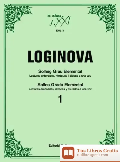Descargar Solfeig Grau Elemental 1 / Solfeo Grado Elemental 1