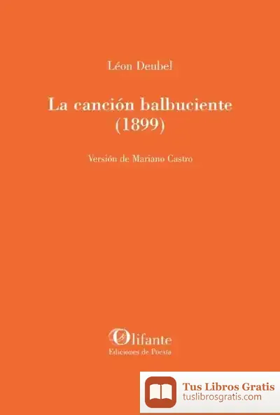Descargar Canción Del Balbuciente (1899)