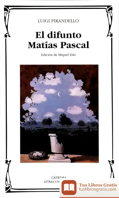 Descargar El Difunto Matías Pascal