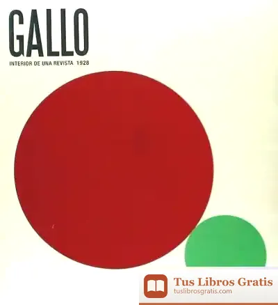 Descargar Gallo, Interior De Una Revista, 1928