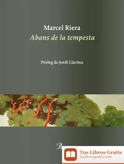 Descargar Abans De La Tempesta de Marcel Riera Bou
