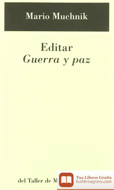 Descargar Editar Guerra Y Paz