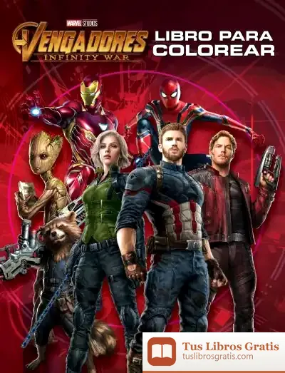 Descargar Vengadores. Infinity War. Libro Para Colorear de Marvel