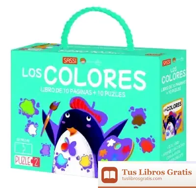 Descargar Los Colores. Libro De 10 Páginas + 10 Puzzles