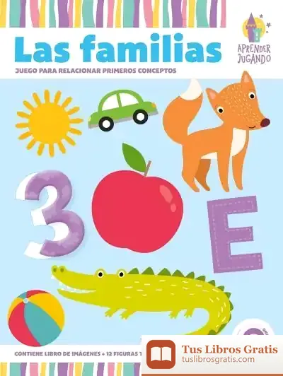 Descargar Aprender Jugando Libro Con Figuras Troqueladas Las Familias